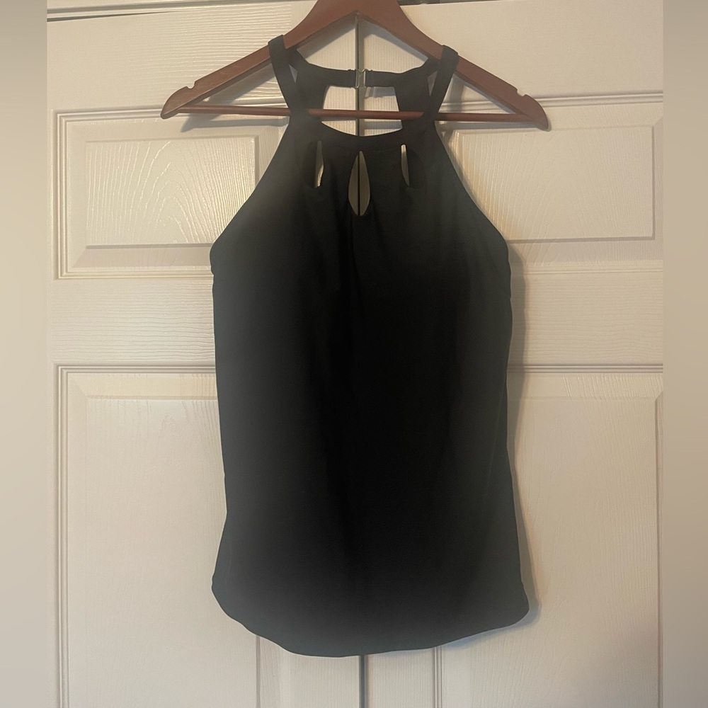High-necked Swimsuit Top